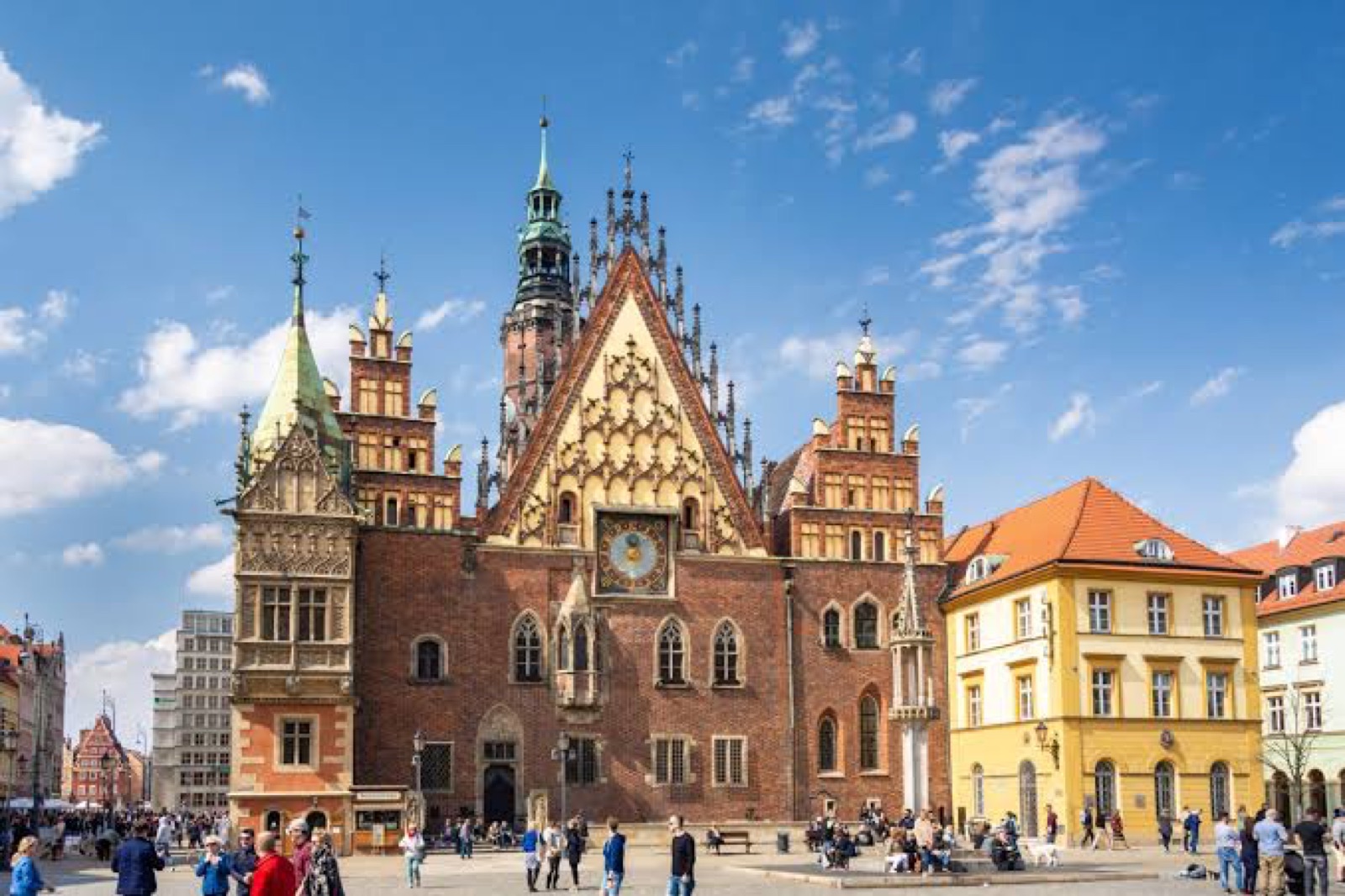 Historic Town Hall on Wrocław Market Square