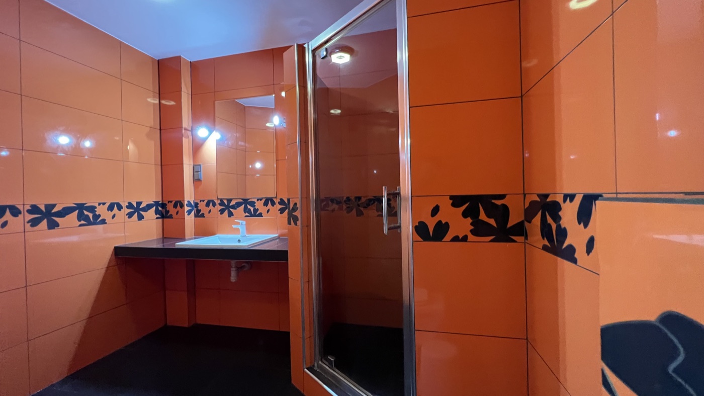Shared bathroom in the Wrońskiego apartment, view 4